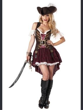 Sexy Swashbuckler Deluxe Costume